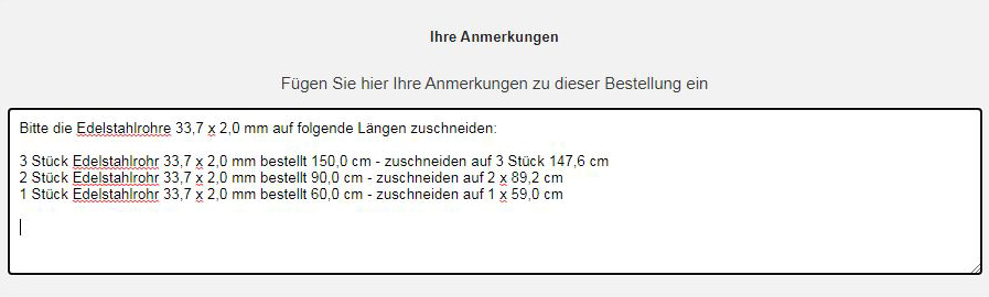 Anleitung Rohrzuschnitte für Rohr 33,7 mm