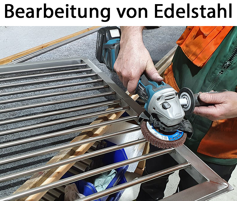 Bearbeitung von Edelstahl