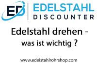 Edelstahl drehen