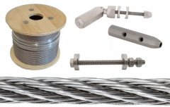 Edelstahlseile und Seilspanner Edelstahlseile und Seilspanner
