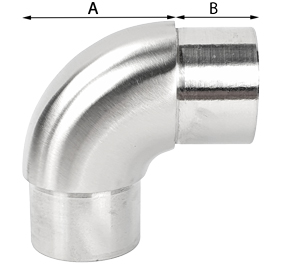 Edelstahl Rundbogen aus V2A