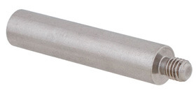 V2A Stift mit M8/M6 Gewinde - Länge 65 mm