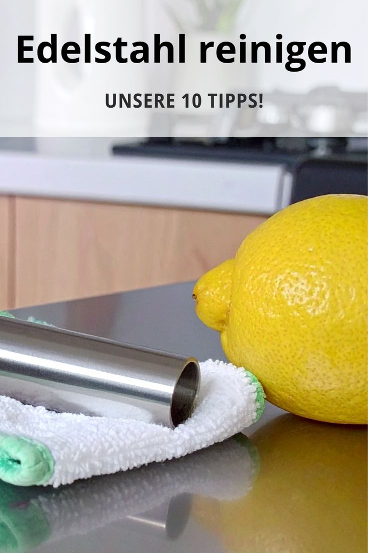 Unsere Tipps zum Edelstahl reinigen