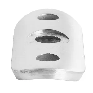 48,3 mm Anschraubplatte für Handläufe