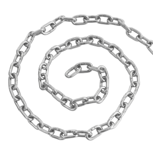 Kurzgliedrige 6 mm Edelstahlkette als Meterware