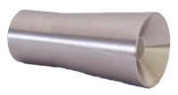Zierspitze Modell 10 für Edelstahl Gardinenstange