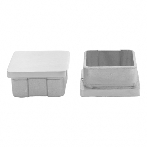 Quadratische Abdeckkappe für 40 x 40 x 2 mm Rohre
