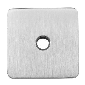 Abdeckkappe vierkant 40 x 40 mm mit M8 Innengewinde und langem Sockel