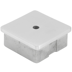 Abschlußkappe 60x60x2,0 mm mit M8 Gewinde