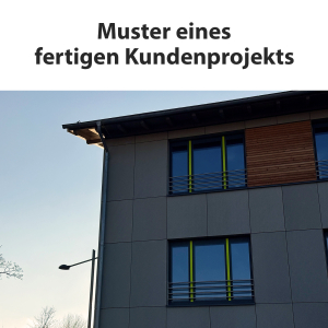 Montagebeispiel einer Absturzsicherung am Fenster