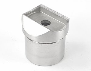 Pfosten Adapter - Quergurtanschluss für 42,4 mm