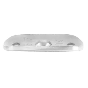 33,7 mm Anschraubplatte aus Edelstahl