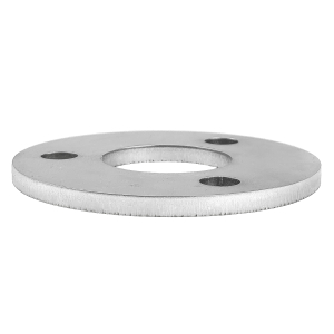 Anschraubplatte Edelstahl mit 3 Loch Befestigung