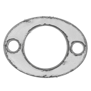 Anschraubplatte oval für 42,4mm Rohre