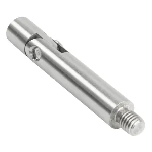 Aufsatzstift mit Gelenk und M8 / M6 Gewinde