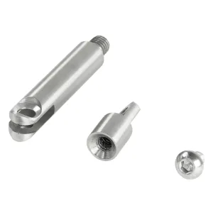 Auseinander gebauter 12 mm Aufsatzstift mit Gelenk