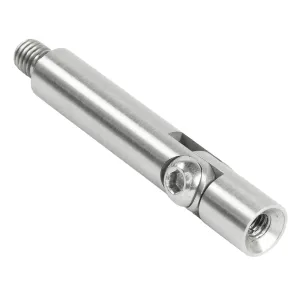 Edelstahl Aufsatzstift mit Gelenk 12 mm aus V2A