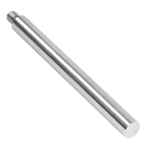 Edelstahl Aufsatzstift 12 mm mit M8-Gewinde - Länge 120 mm