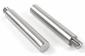 Edelstahl Aufsatzstift 12 mm mit M8 Gewinde - Länge 68 mm