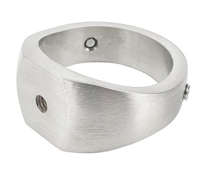 Aufschubring Edelstahl für Rohr 42,4 mm