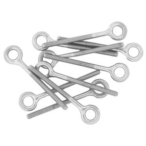 Viele Augenschrauben mit M4 Linksgewinde