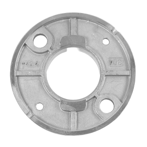 Edelstahl Bodenanker zum Anschweißen an einen 42,4 mm Pfosten