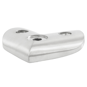 Anschraubplatte für 42,4 mm Handlauf - Ecke 90 Grad
