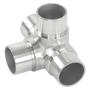 Fitting für 42,4 mm Rohr mit 4 Abgängen
