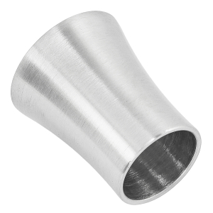 Edelstahl Endkappe für 12 mm Rundmaterial - konische Ausführung