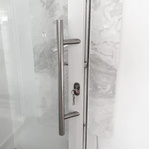 Montagebeispiel eines Abstandshalter mit 45 Grad Schräge