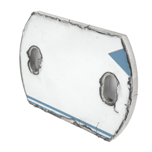 geschliffene Ankerplatte mit den Maßen 120 x 80 x 6 mm