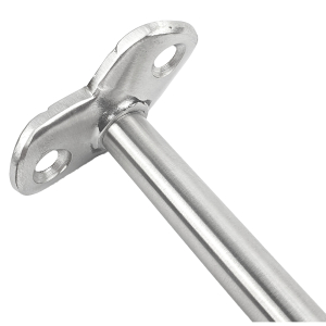 45 Grad Anschraubplatte mit Stift 12 mm