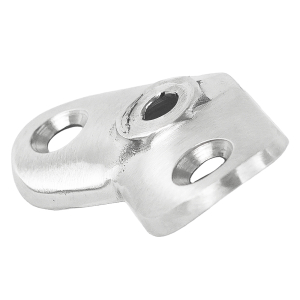45 Grad Anschraubplatte für 12 mm Stift und 42,4 mm Rohr