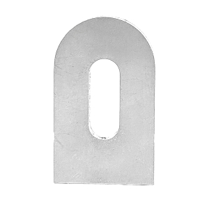 Anschweißlasche Langloch mit den Maßen 25x9mm aus Edelstahl