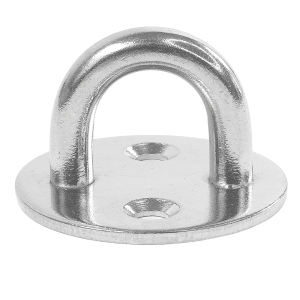 Decksplatte 50 mm Durchmesser und einem Bügel mit 8 x 20 mm