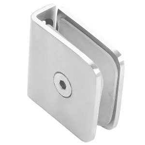 Glasbefestigung aus Edelstahl V2A für 8 bis 10 mm Glasstärken