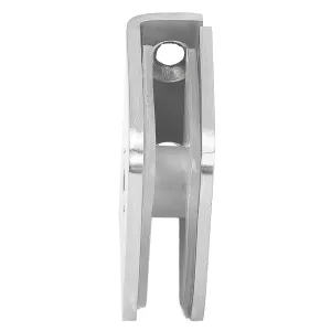 Edelstahl Glasbefestigung für Glasstärken 8 bis 10 mm