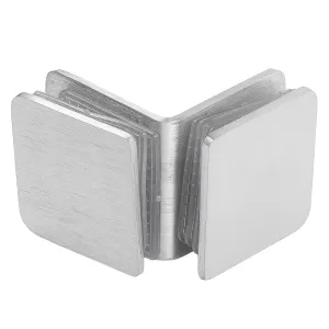 Rückseite des Glasverbinder mit 90 Grad