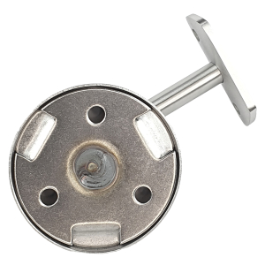 Rückseite VA Handlaufhalter mit Rosette