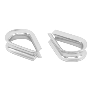 Edelstahl Kauschen für 4mm und 6mm Seile