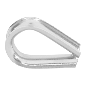 Kausche für Edelstahlseil 4 mm und 6 mm