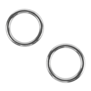 Edelstahl Ring rund - 10x60mm
