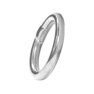 Edelstahl Ring rund 3 x 20 mm
