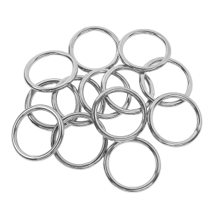 Rundringe Edelstahl mit einem 40mm Durchmesser