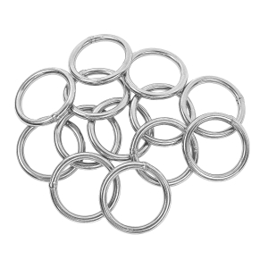 Rundringe Edelstahl mit einem 40mm Durchmesser