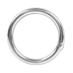 Edelstahl Ring rund 6x40mm