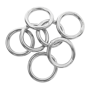 Edelstahl Ring rund 8x40mm