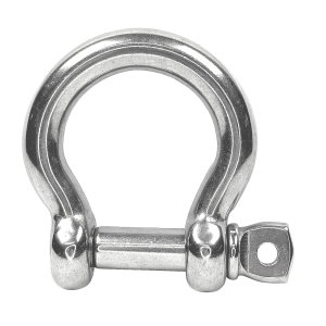 Rundschäkel geschweift M12