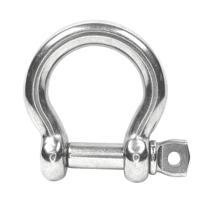 Schäkel geschweift Edelstahl 16mm