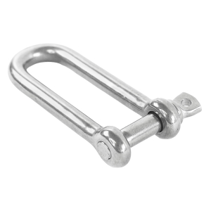 Rundschäkel Edelstahl lang mit 4 mm Durchmesser